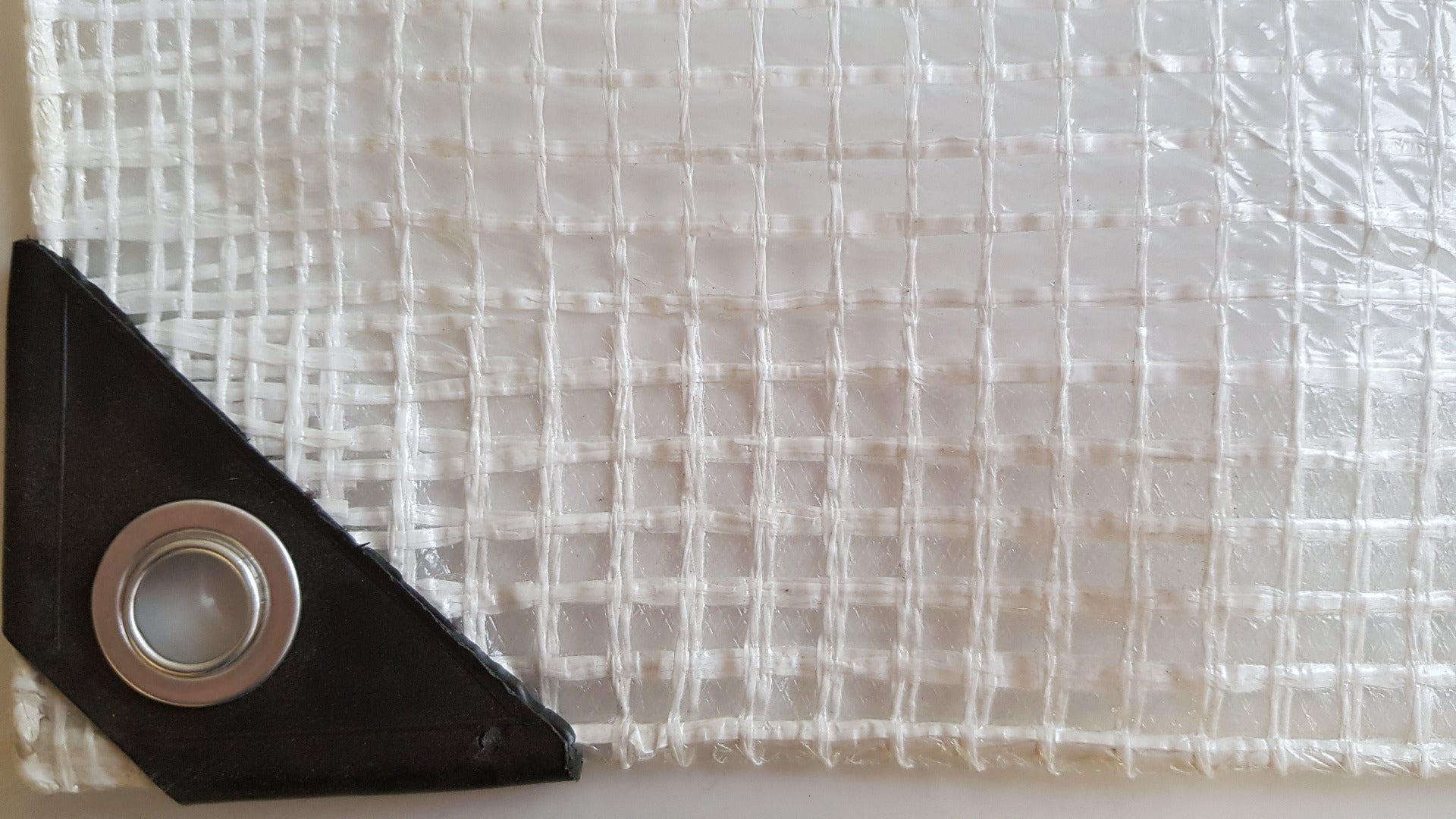 XL-Grade Clear Tarpaulin 4m x 6m Transparent Mesh Reinforced Thread Tarpaulin Heavy Duty Cover Protective Tarp Outdoor See Through Sheet_3