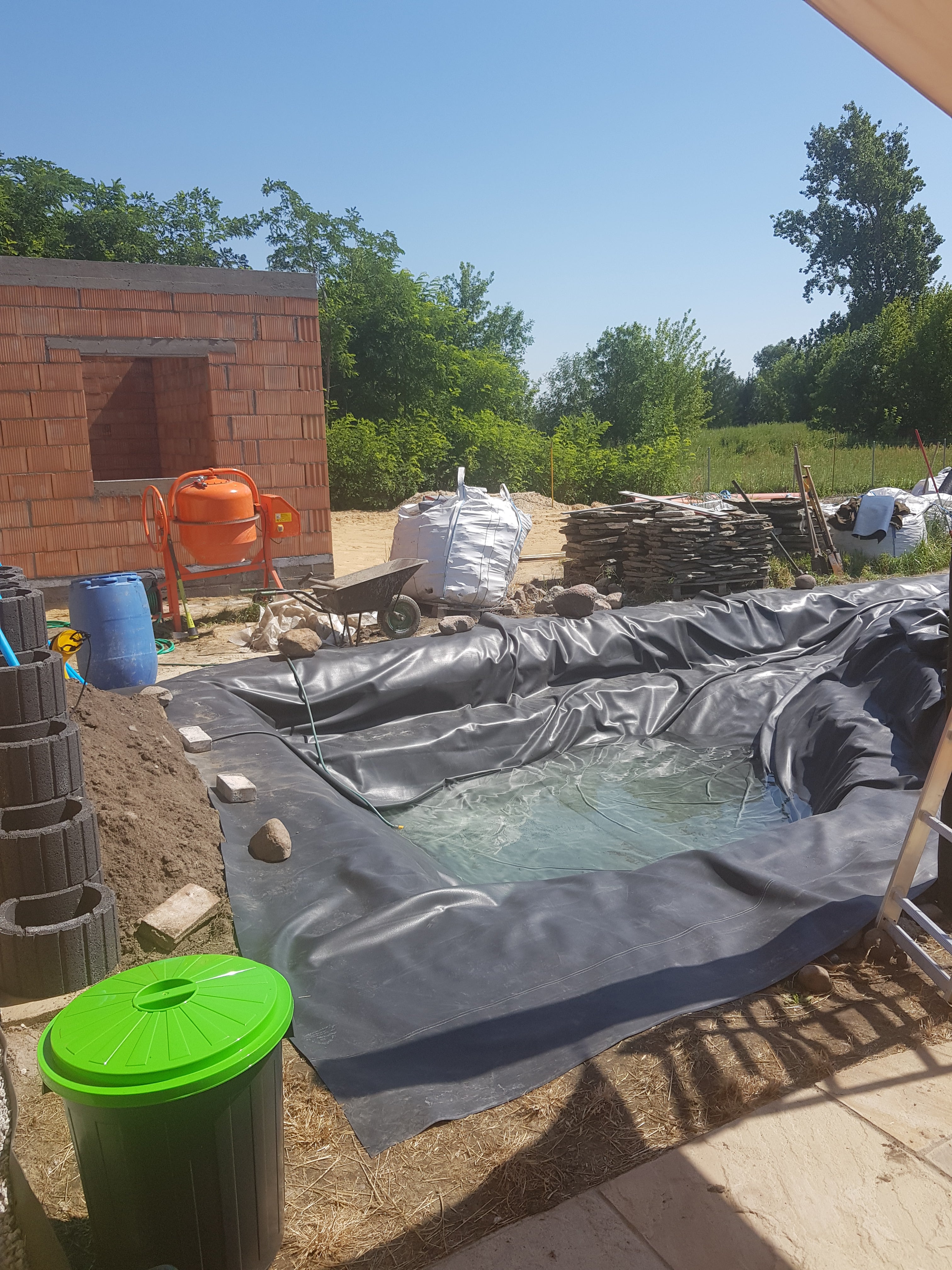 EPDM Rubber Pond Liner XXL-Grade Black 8m x 10m Large Heaviest Duty Strong Durable Leak Proof Koi Fish Water Feature Pool Lining_4