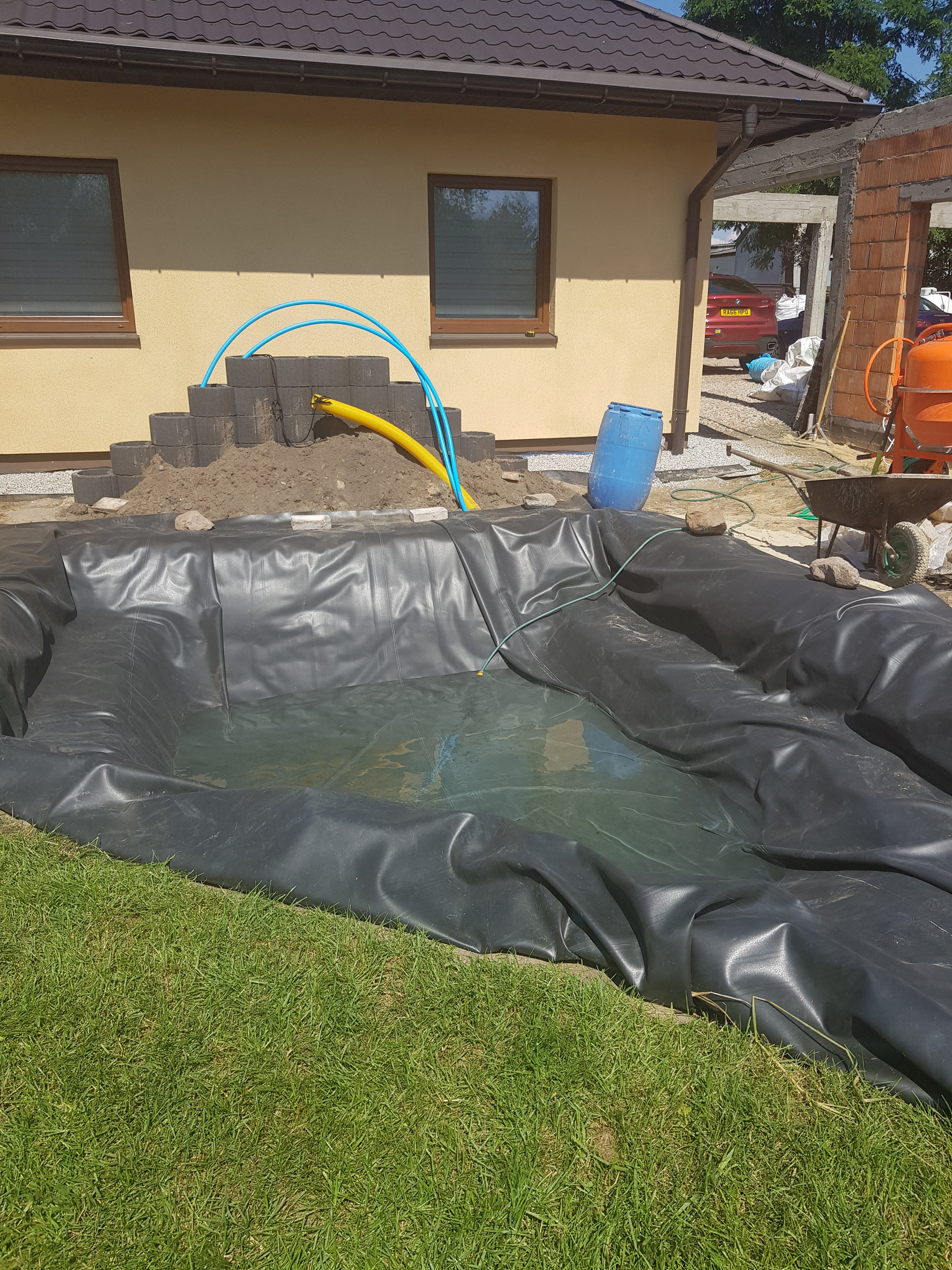 EPDM Rubber Pond Liner XXL-Grade Black 1m x 1m Heaviest Duty Strong Durable Leak Proof Koi Fish Water Feature Pool Lining_3