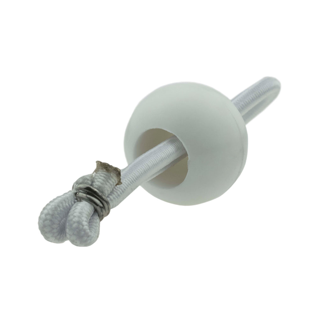 White Bungee Balls 4" Tarp Tarpaulin Tie Down Toggles Cord Tent Elastic Loops Fasteners Shock Cord Ball Tie-Downs_2