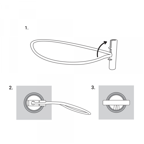 T-Bar Bungee Cord 8" Loop Tarp Tent Tie Down Toggle Cord Fastenining Elasticated Securing Ties_3
