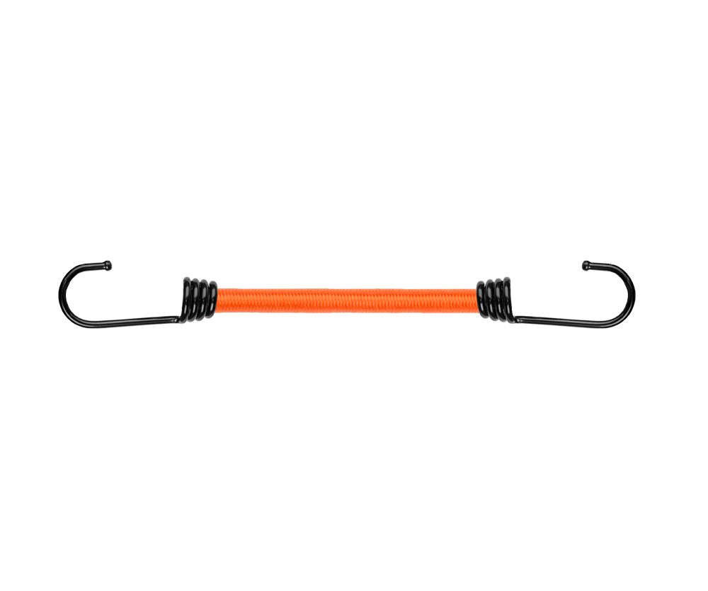 Bungee Cord with Metal Hooks 80cm Stretch Elasticated Elastic Rope Tie-Down Outdoor Tarp Cargo Strap_2
