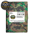 M-Grade Camouflage Tarpaulin 2.4m x 3m