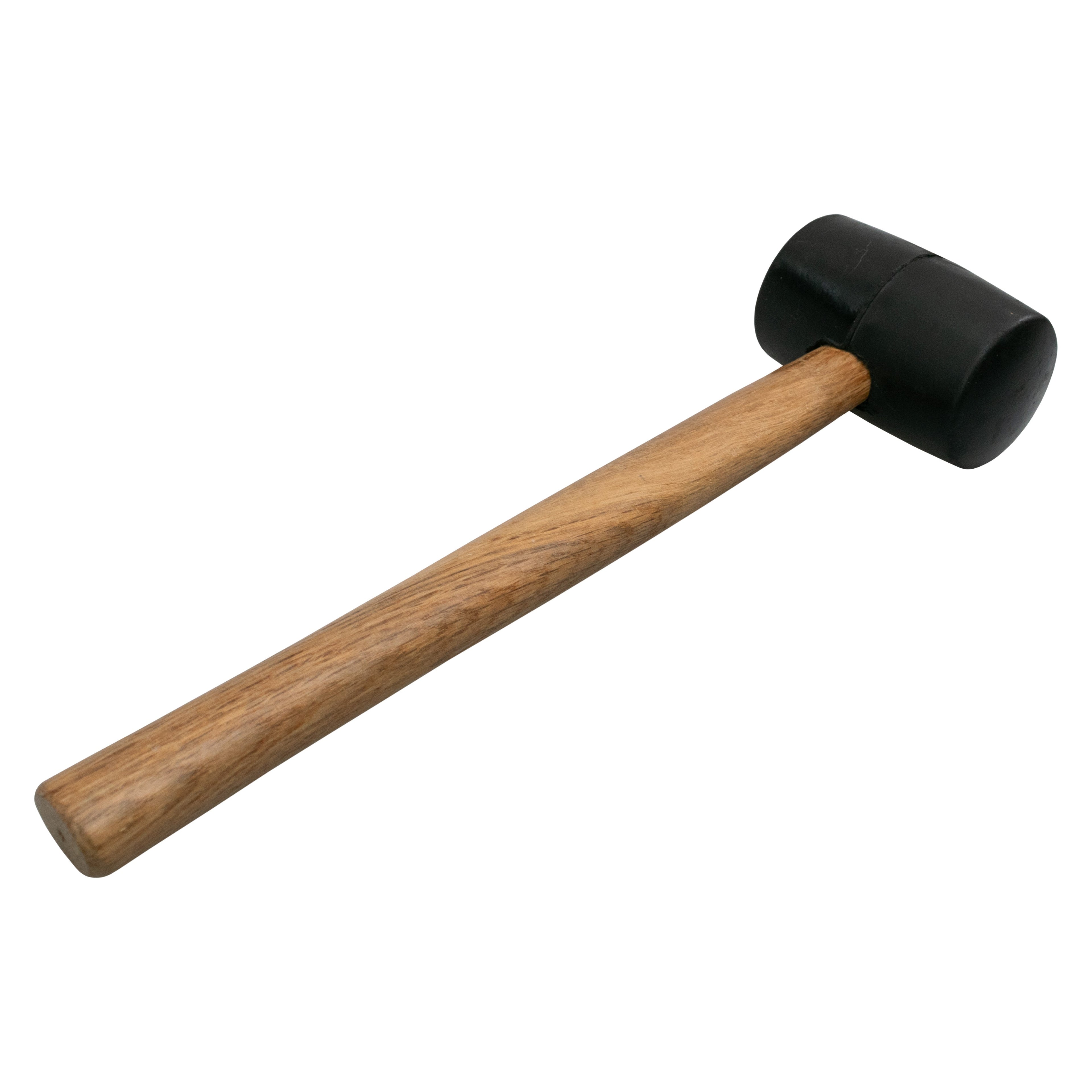 Rubber Mallet with Wooden Handle Garden Tool Flat Mallet_2