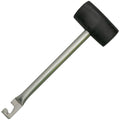 Rubber Mallet with Metal Handle and Hook Garden Tool_1