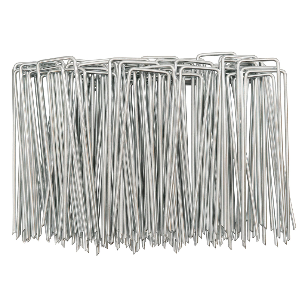 Metal Pegs with Buffer Washer Set Blue and Rubber Mallet Hold Down Pegs Securing Pin Staples_29