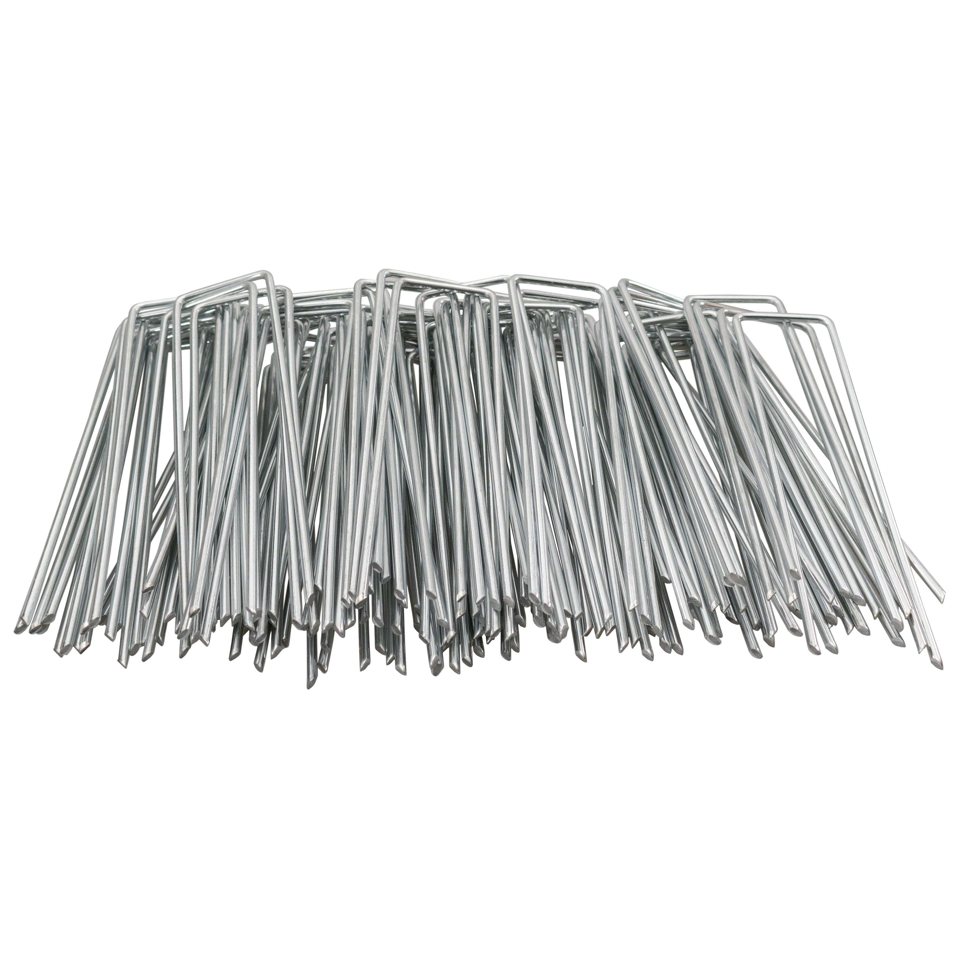 Metal Pegs with Buffer Washer Set Blue and Rubber Mallet Hold Down Pegs Securing Pin Staples_30