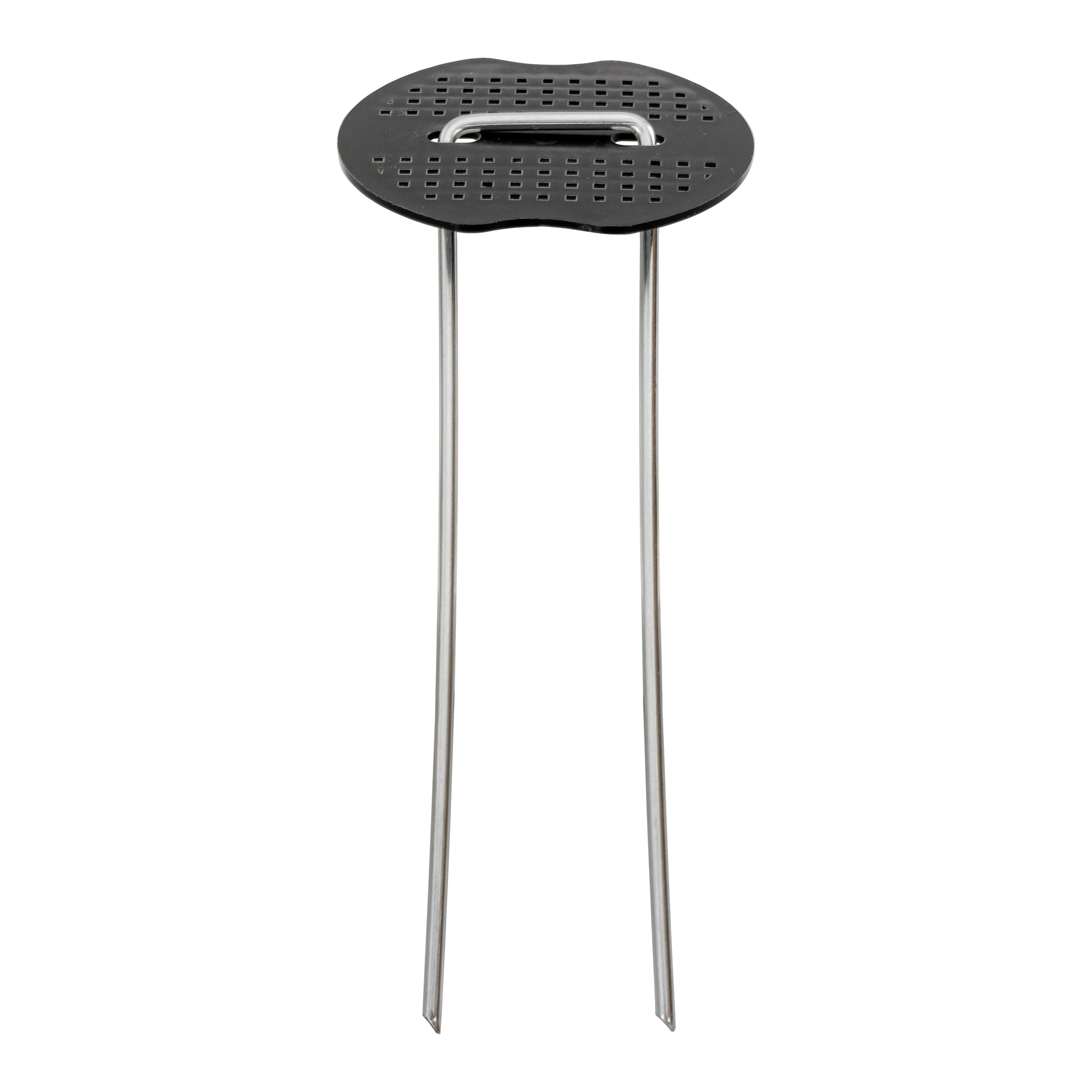 Metal Pegs (6"/150mm) with Buffer Washer and Blue Removal Tool Set Hold Down Pegs Securing Pin Staples_14