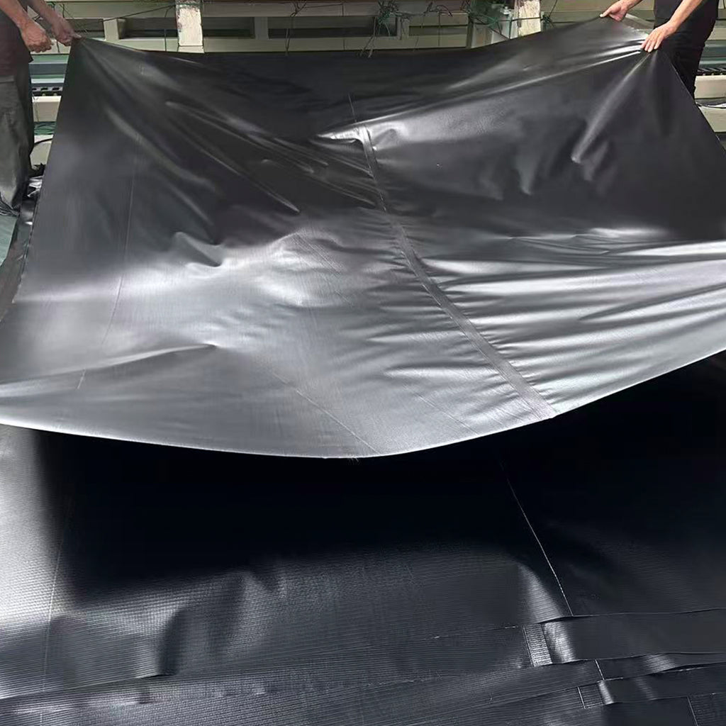 Black PVC pond liner lining material xl-grade koi fish outdoor garden water feature_7