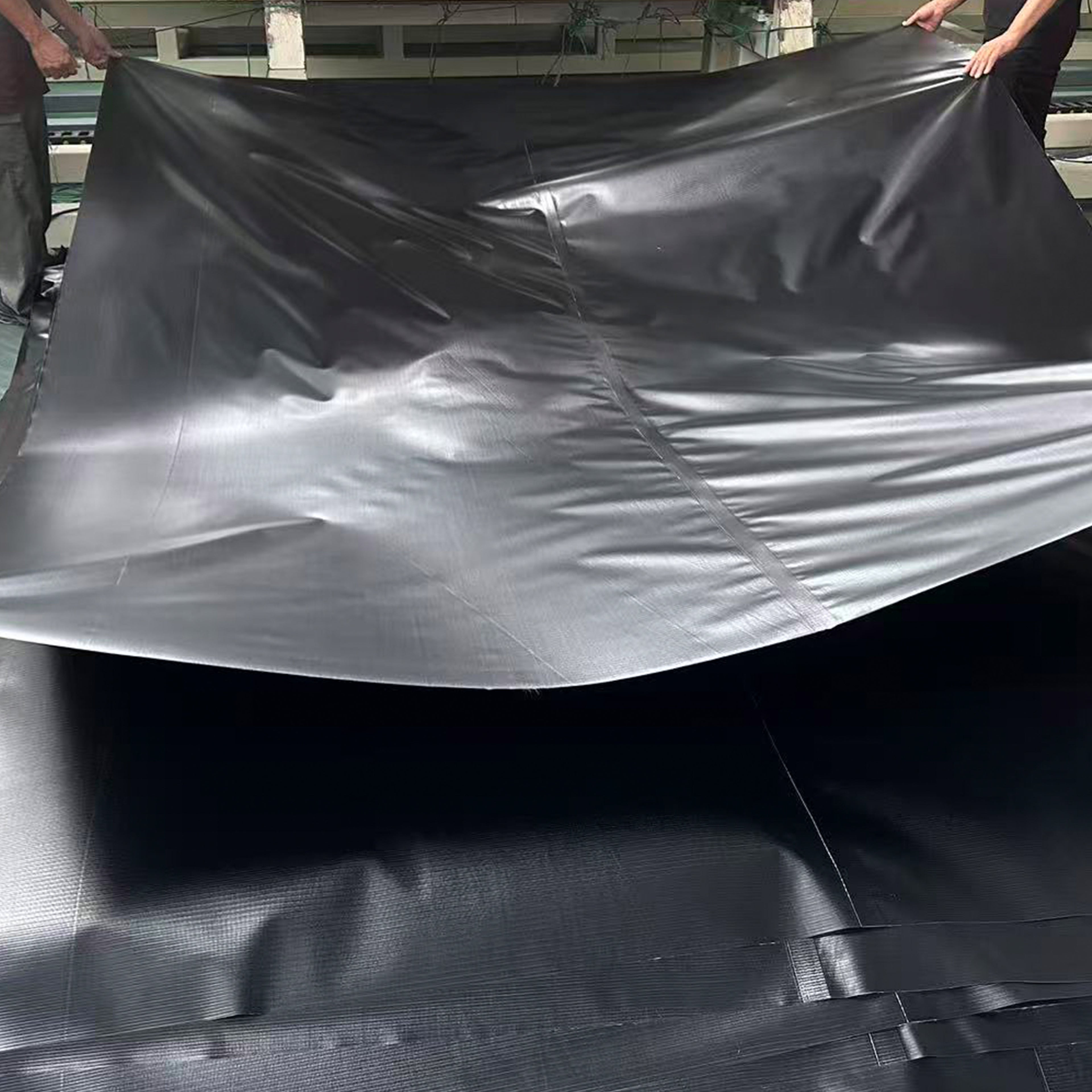 Black PVC pond liner lining material xl-grade koi fish outdoor garden water feature_7