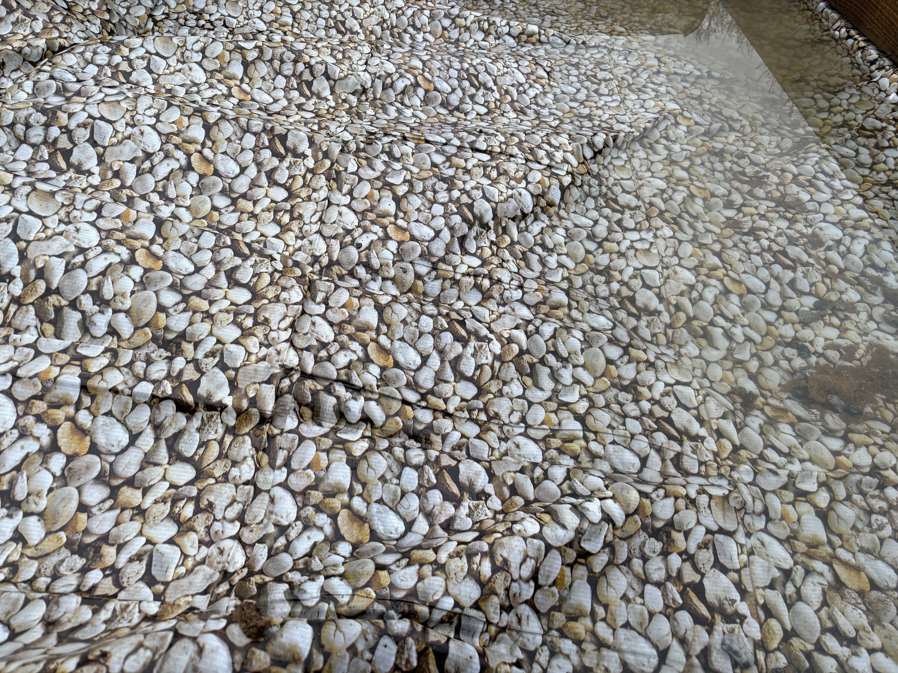 PVC Pebble Stone Rock Print Pond Liner Lining Material Fabric Leak Proof Fish Nature Pool Water Feature Realistic Flooring Outdoor Garden_9