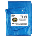 S Grade Tarpaulin Tarp Blue Standard Duty Waterproof UV Protected 1mx1m