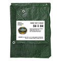 S-Grade Tarp Green Tarpaulin 50g Lightweight Waterproof Cover rain sheet 5m x 8m 