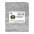 S-Grade Grey Tarpaulin 1.5m x 2m