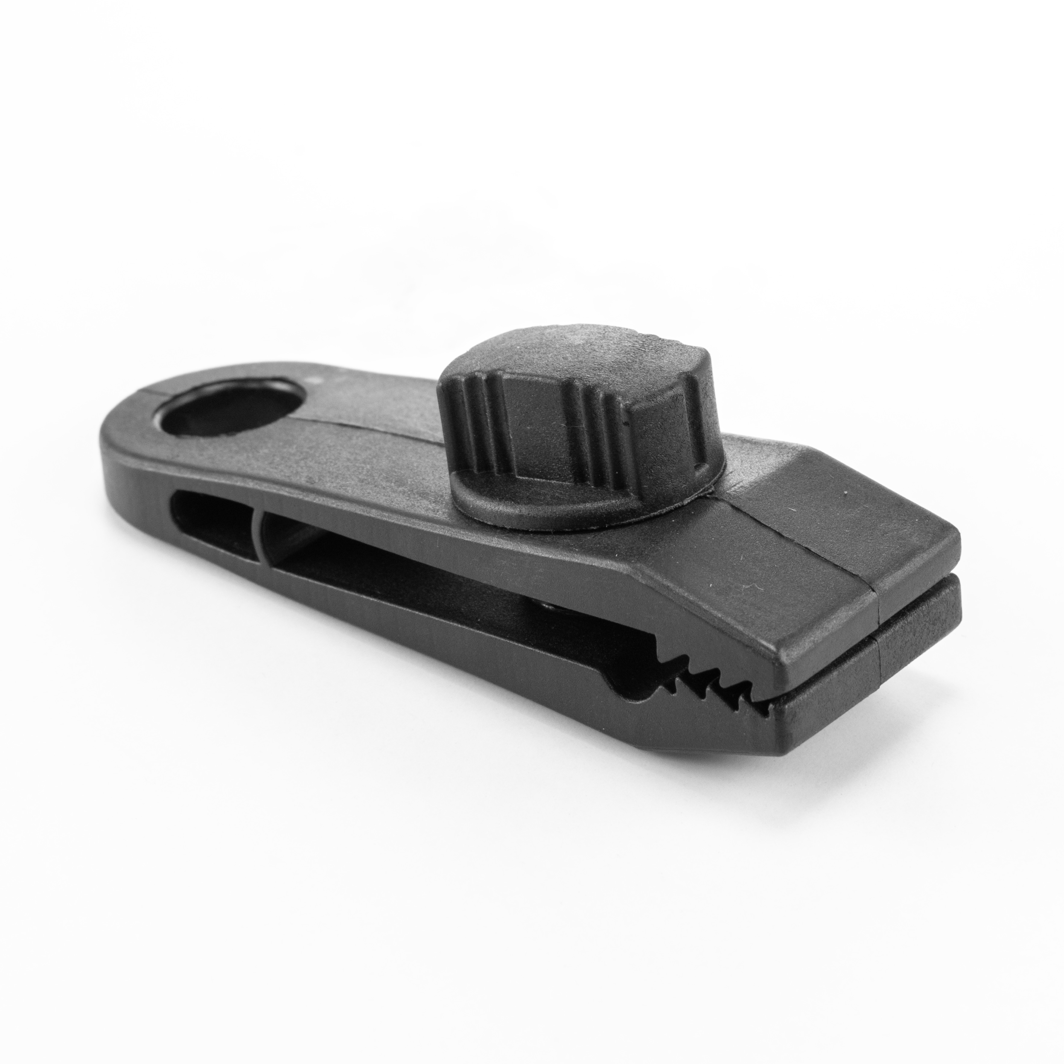 Tarpaulin Screw Fastening Clip Black