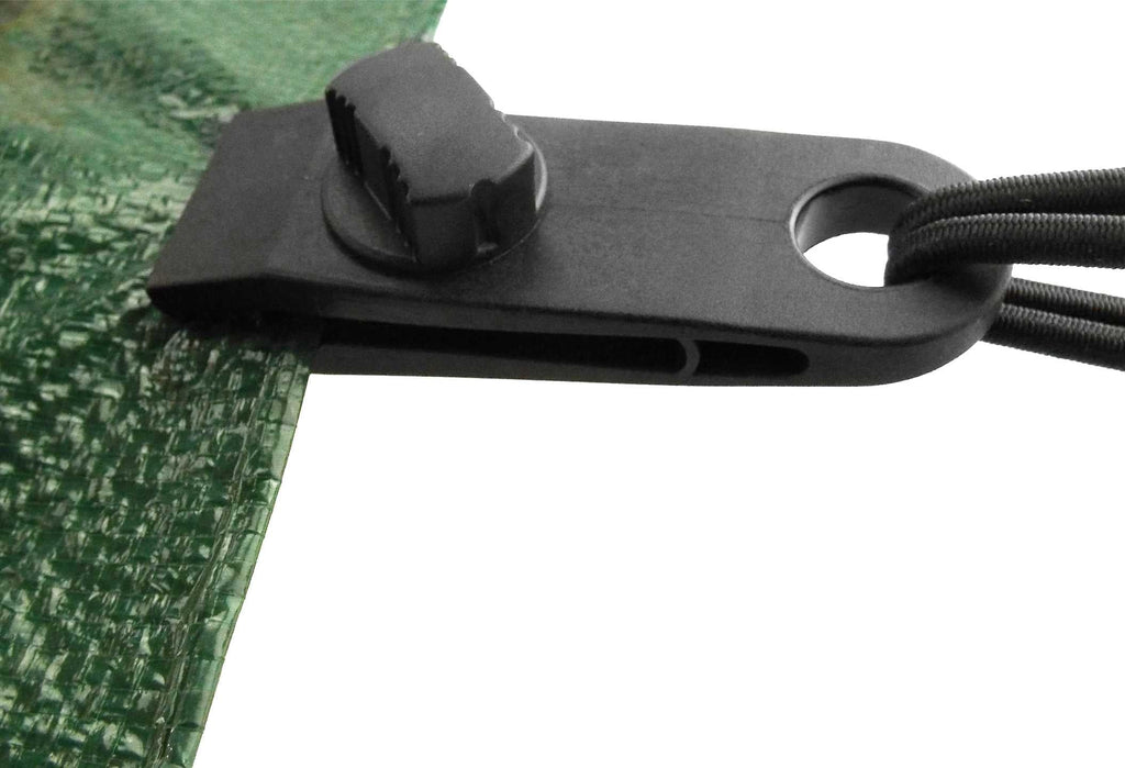 Tarpaulin Screw Fastening Clip Black Clamp Fastener Hold-Down Securing Tarp Grips Holders Locking Grip Clips Reusable_5