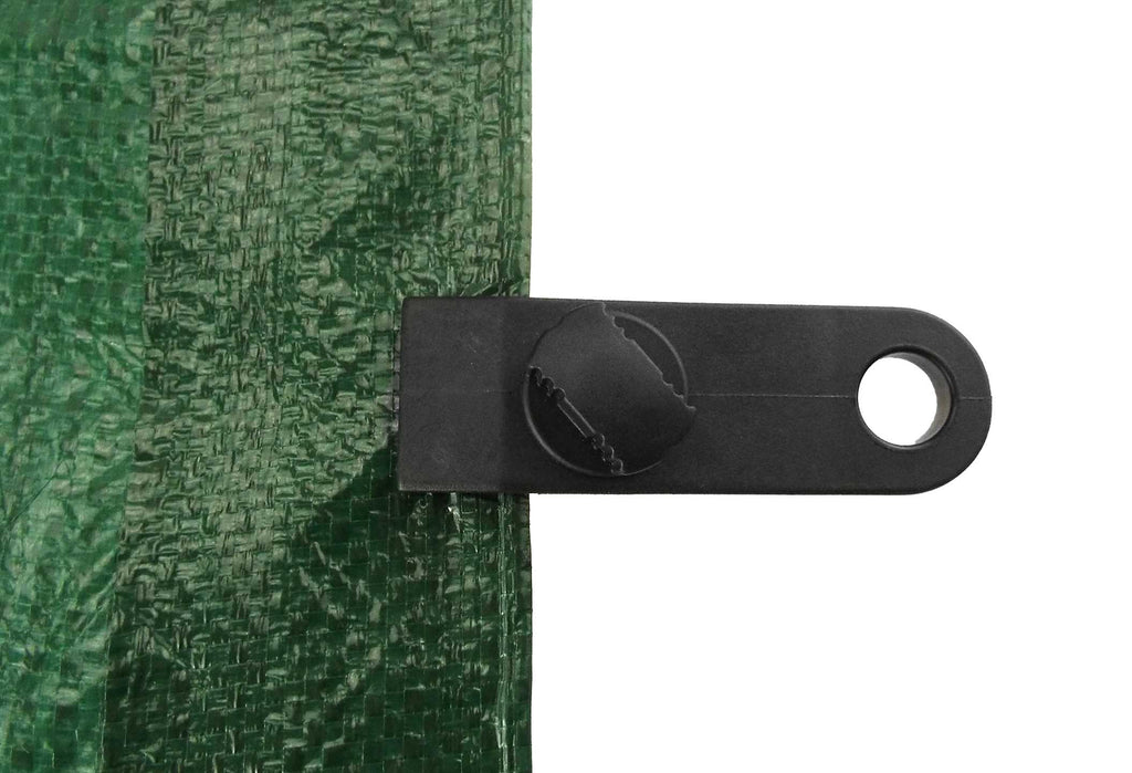 Tarpaulin Screw Fastening Clip Black Clamp Fastener Hold-Down Securing Tarp Grips Holders Locking Grip Clips Reusable_6