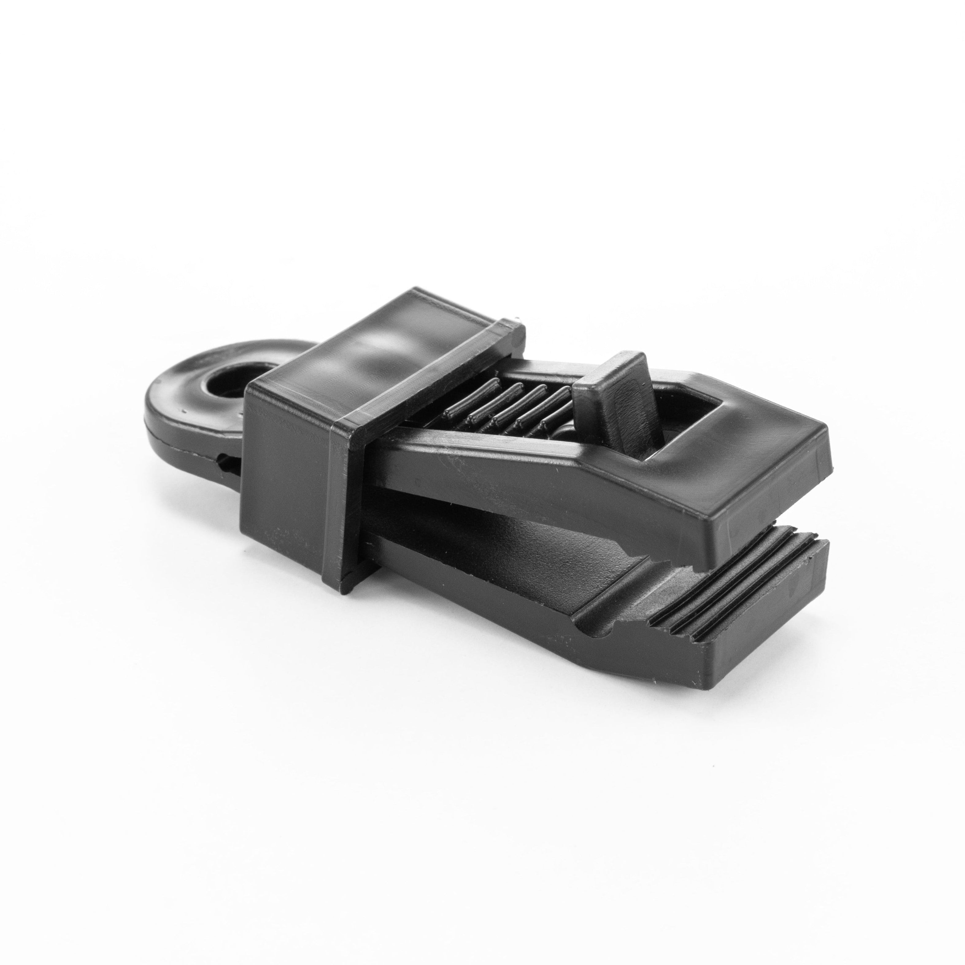 Tarpaulin Slide Fastening Clip Black