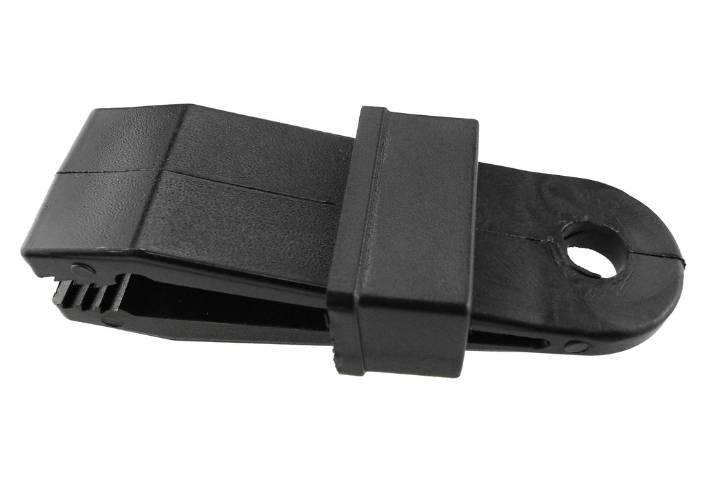 Tarpaulin Slide Fastening Clip Black Clamp Fastener Hold-Down Securing Tarp Grips Holders Locking Grip Clips Reusable_4