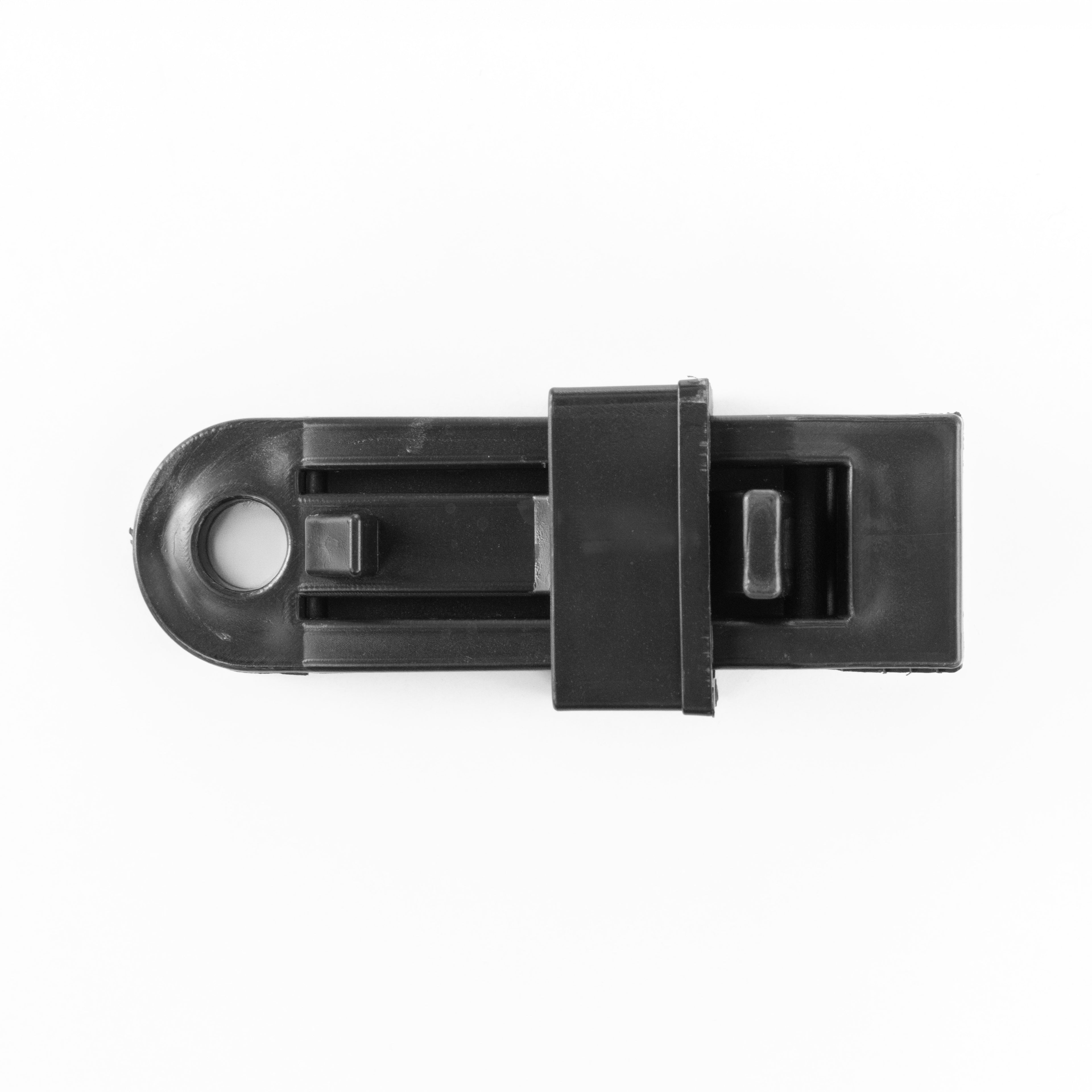 Tarpaulin Slide Fastening Clip Black