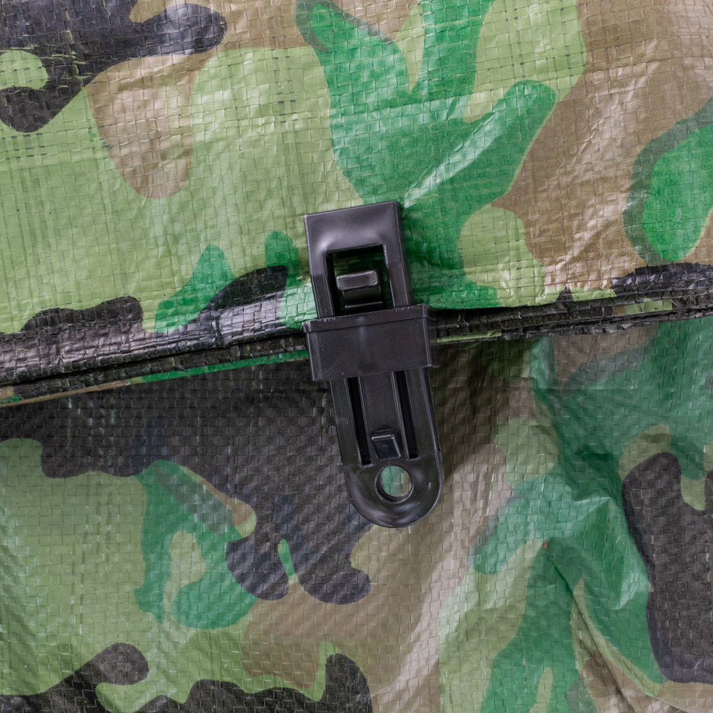 Tarpaulin Slide Fastening Clip Black