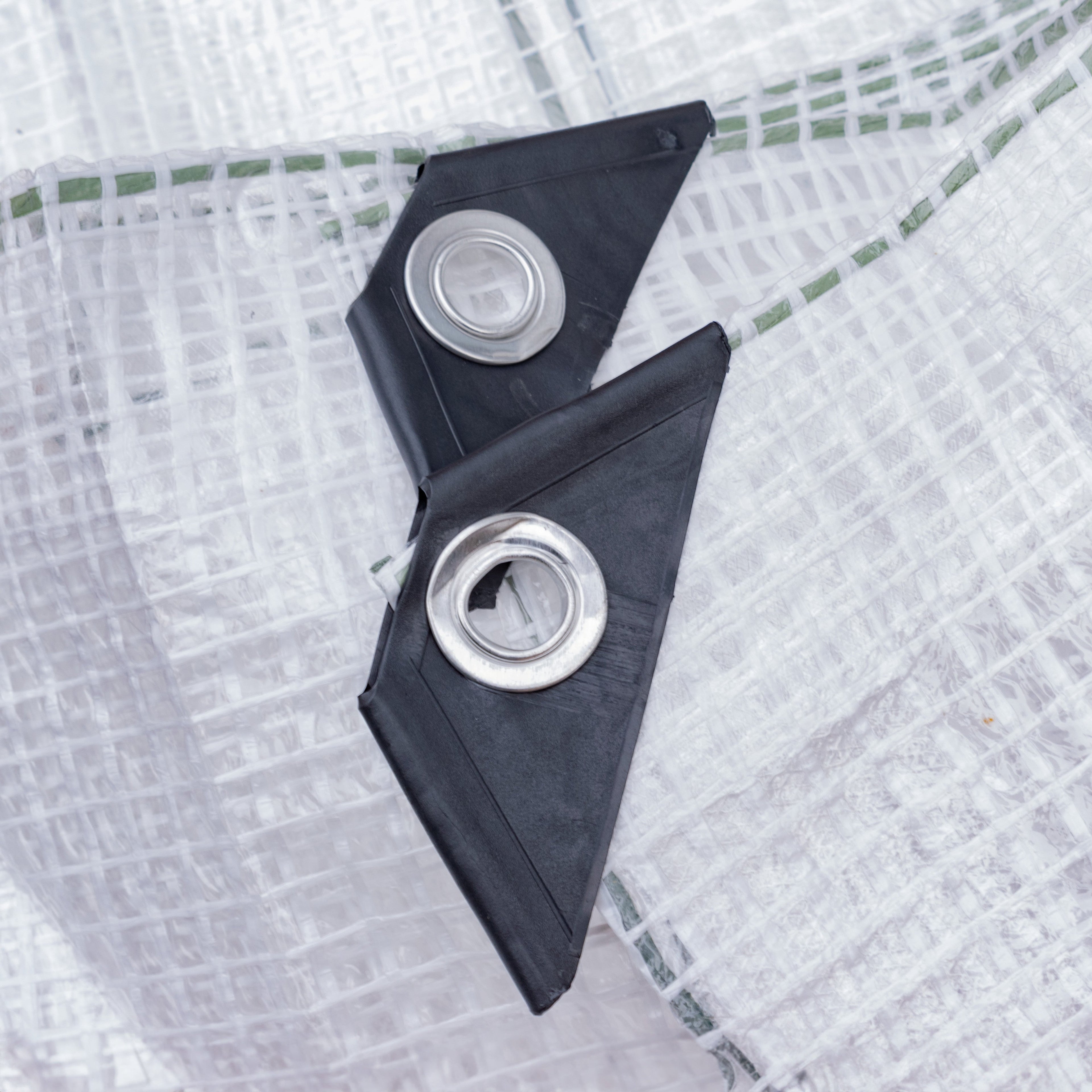M-Grade Clear Tarpaulin 1m x 1m Reinforced Thread Monotex Tarp Transparent See Through Waterproof Protective Cover_7