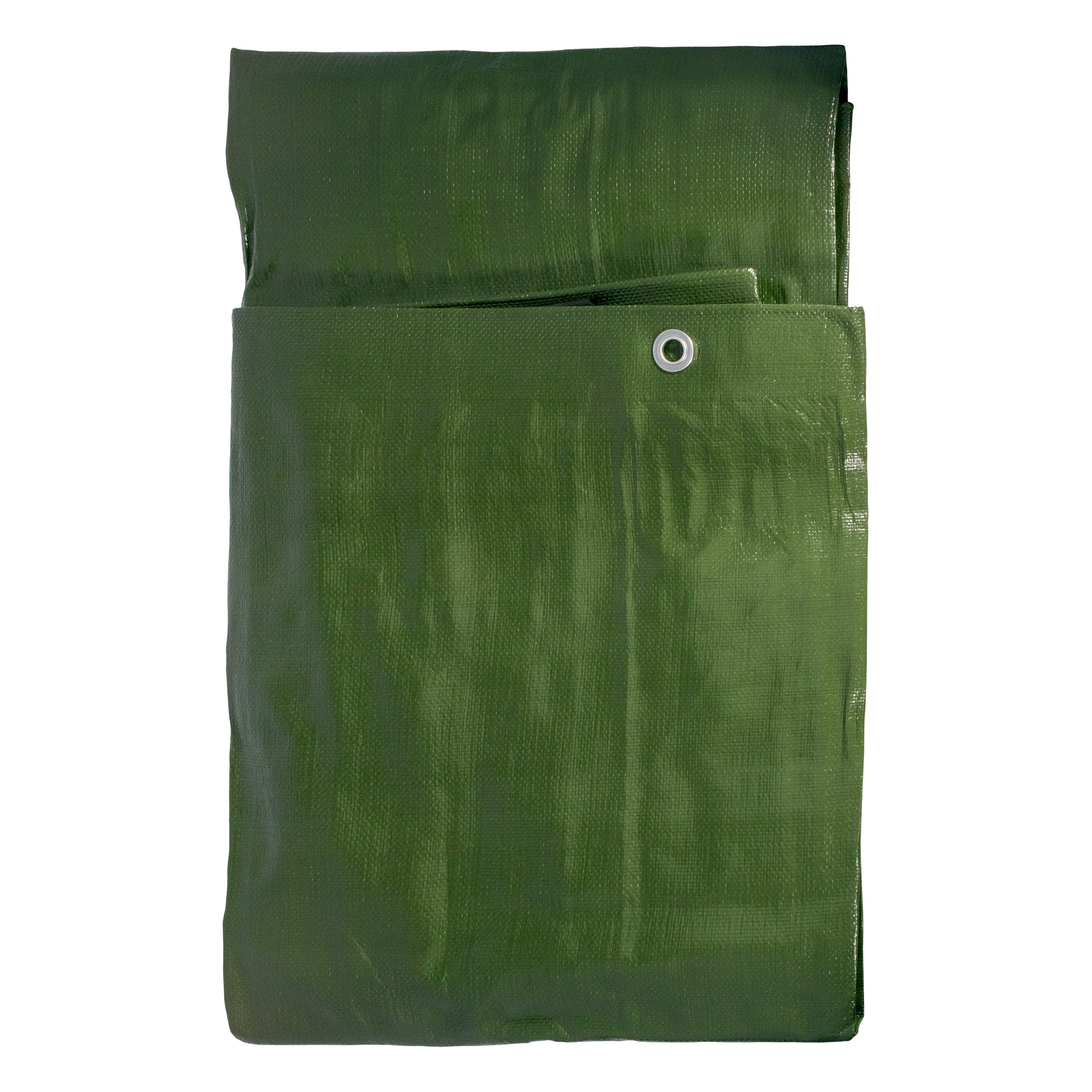 L-Grade Green Brown Tarpaulin 3m x 3m Garden Cover Outdoor Sheeting Groundsheet Camping Reinforced Corners and Eyelets_10