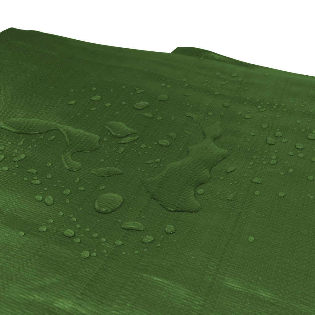 L-Grade Green Brown Tarpaulin 8m x 12m Big Durable Strong Tarp Reinforced Boat Outdoor Cover Groundsheet Sheeting Material Camping_10