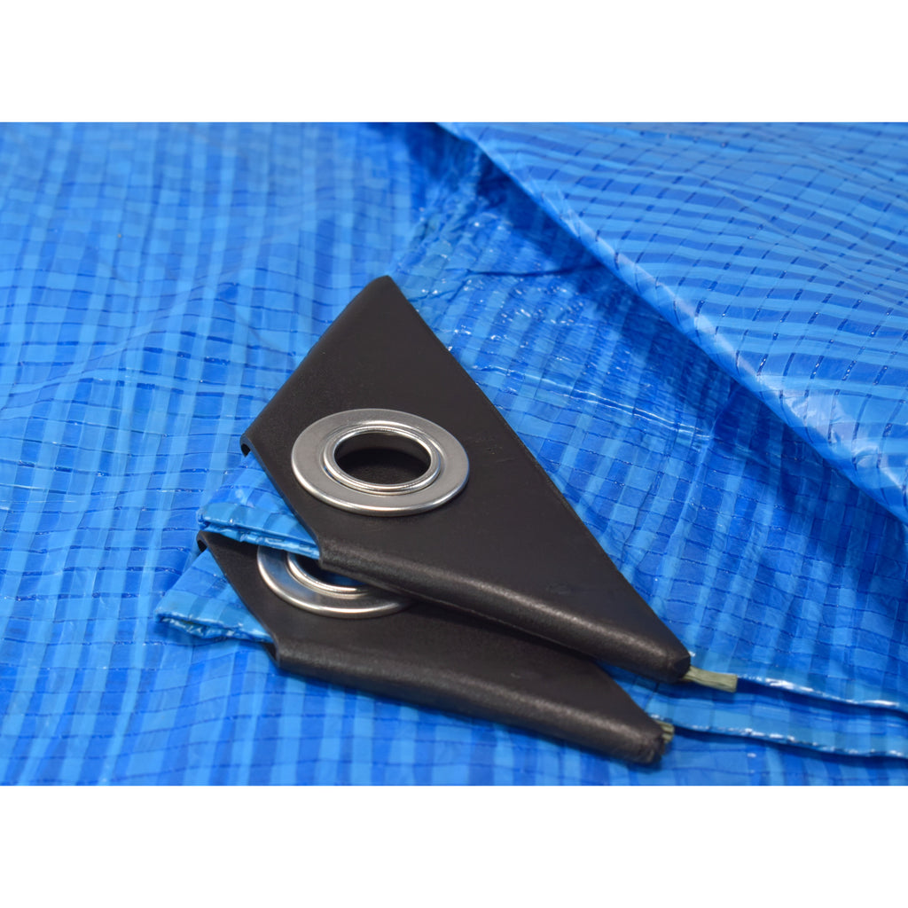 S-Grade Blue Tarpaulin 4m x 5m