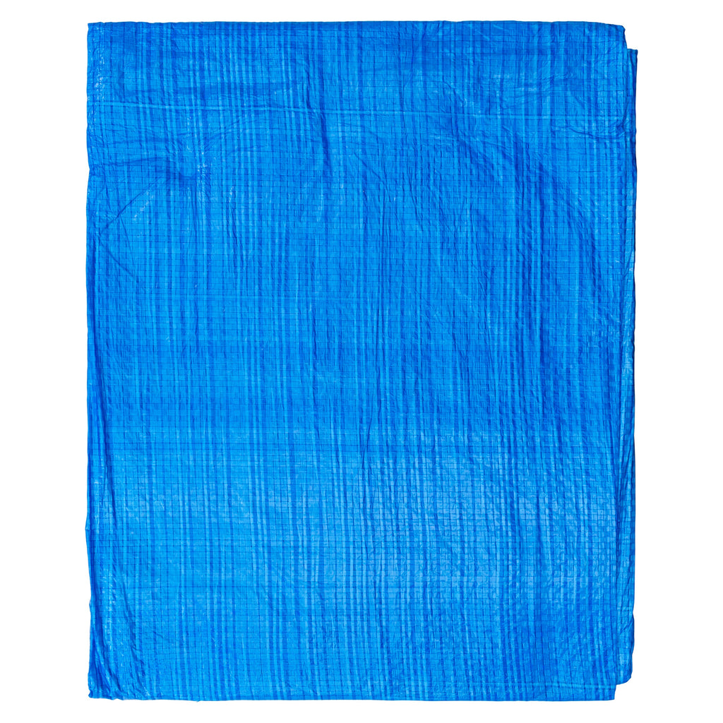 S-Grade Blue Tarpaulin 5m x 5m Tarp Cover Groundsheet Durable Waterproof Sheet (8)