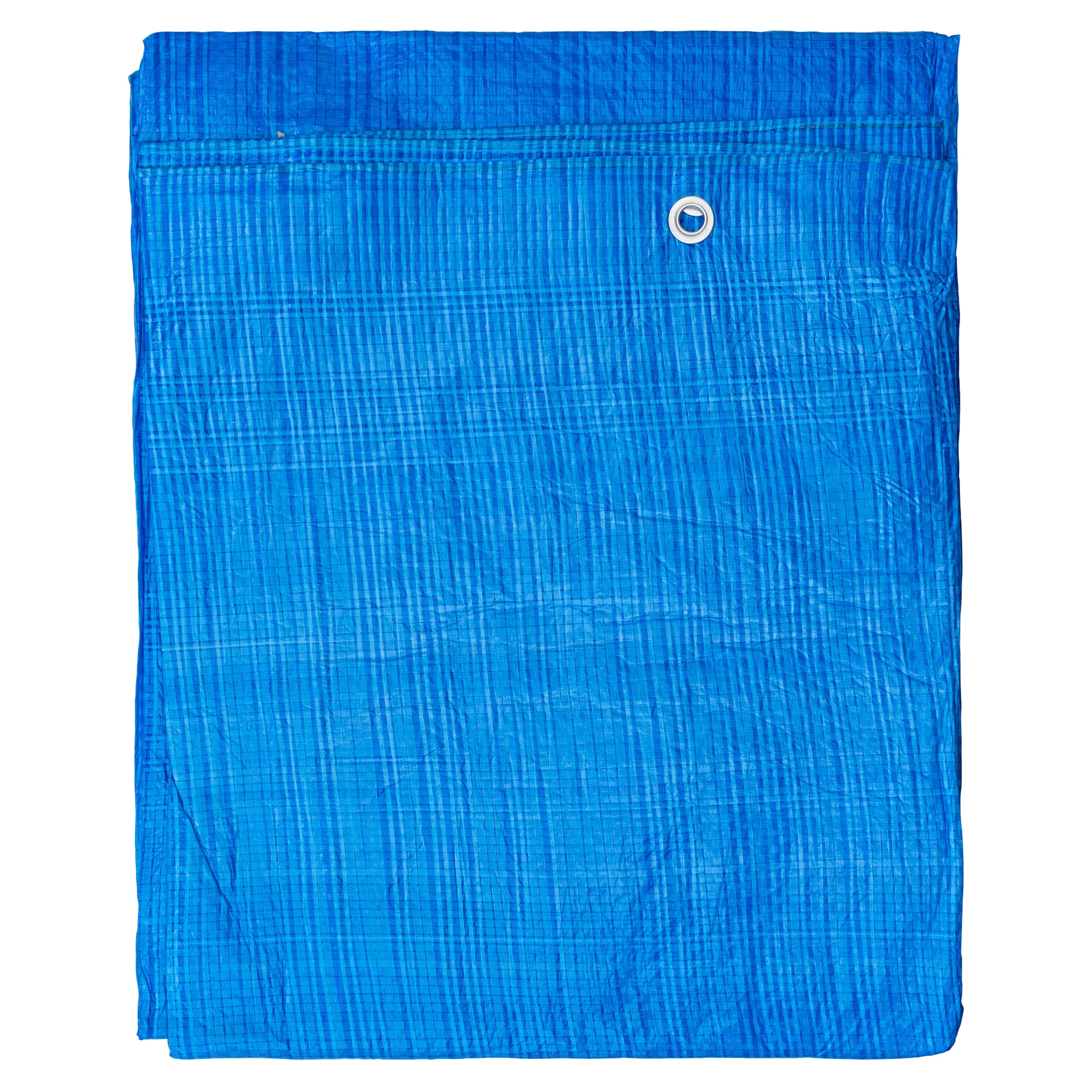 S-Grade Blue Tarpaulin 1m x 1m Tarp Cover Groundsheet Durable Waterproof Sheet (2)