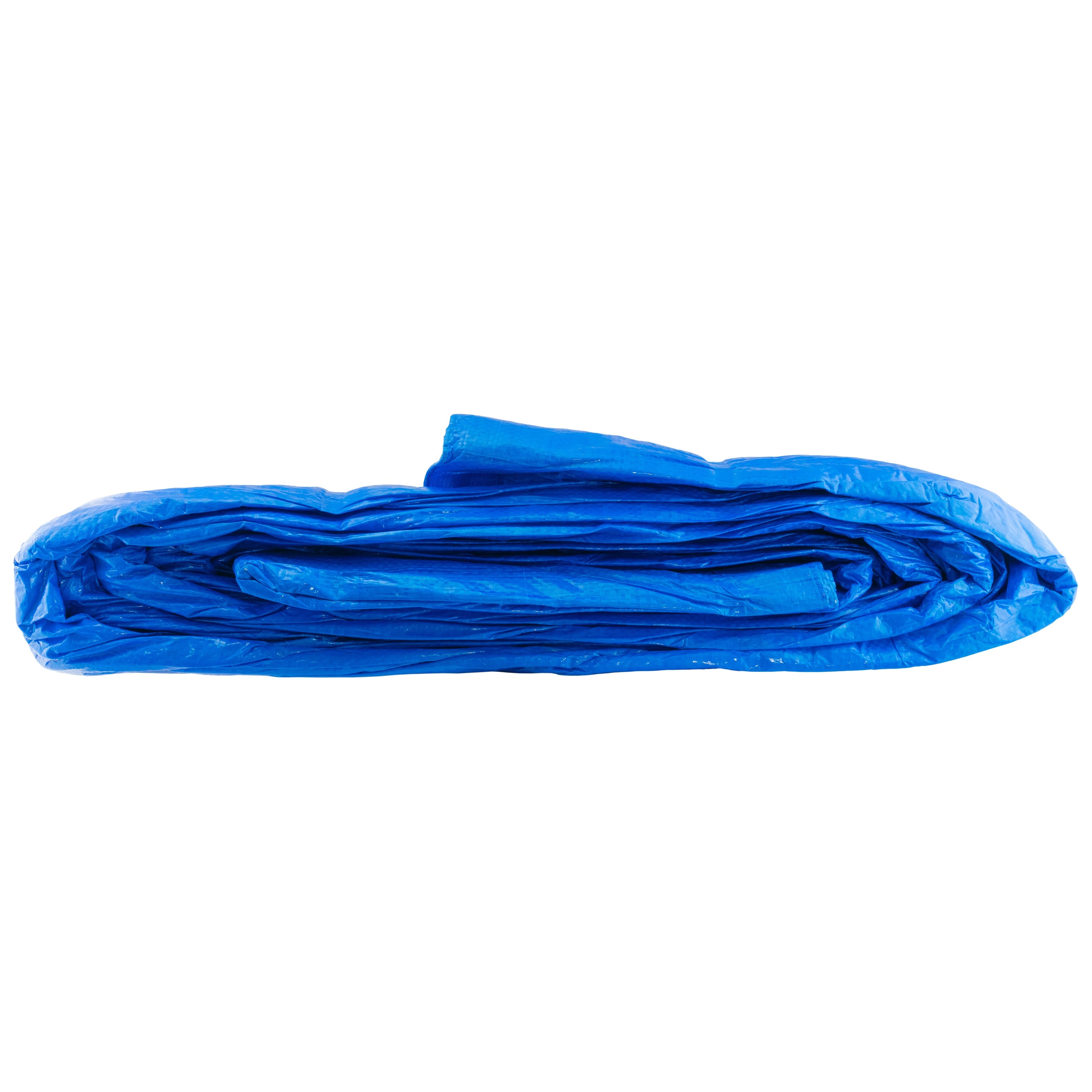S-Grade Blue Tarpaulin 4m x 6m Tarp Cover Groundsheet Durable Waterproof Sheet (4)