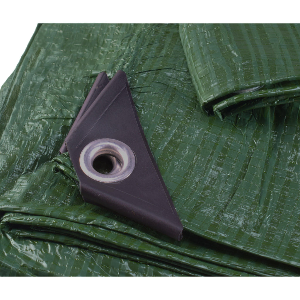 S-Grade Green Tarpaulin 6m x 8m