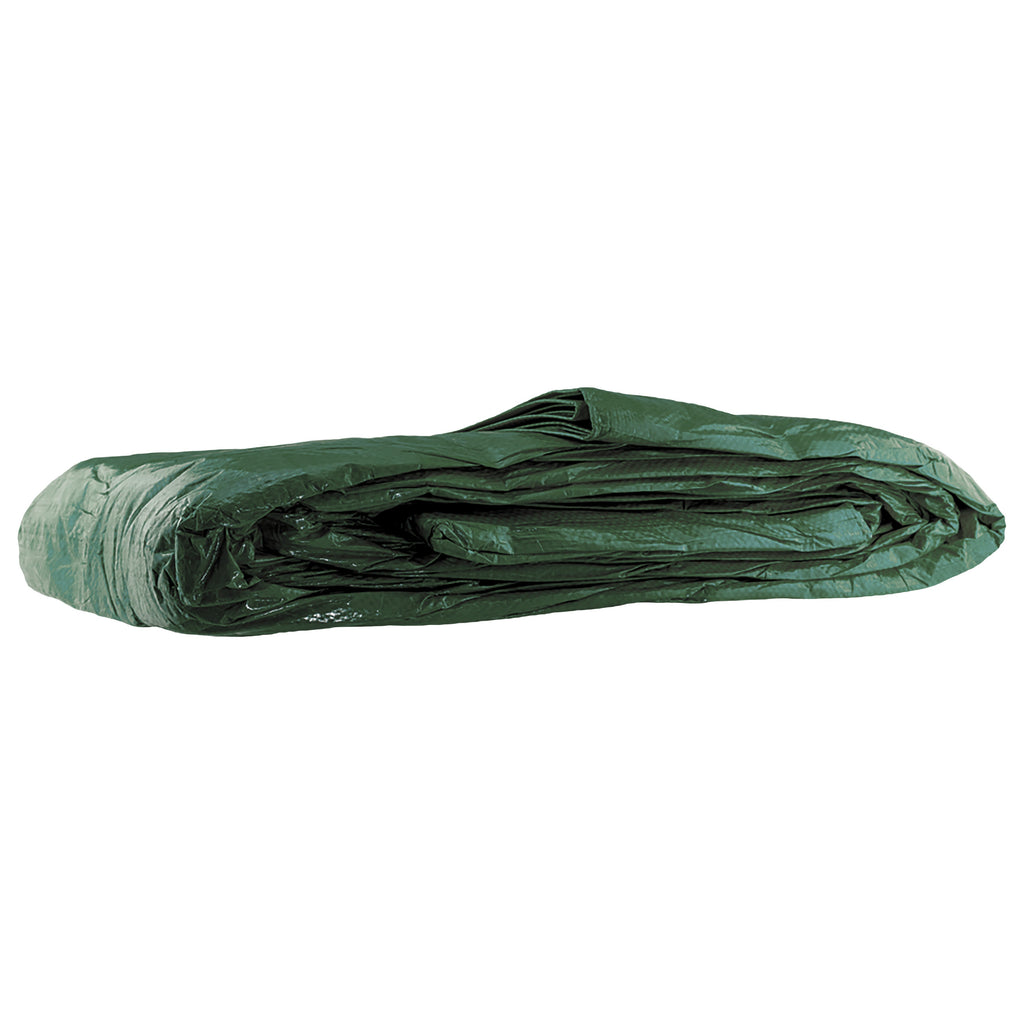 S-Grade Green Tarpaulin 3m x 3m Tarp Outdoor Cover Waterproof Lightweight Rain Sheet_11