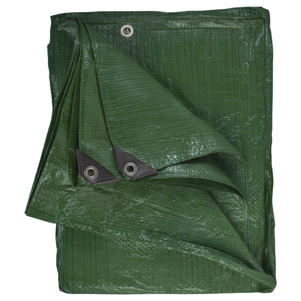 S-Grade Green Tarpaulin 6m x 8m