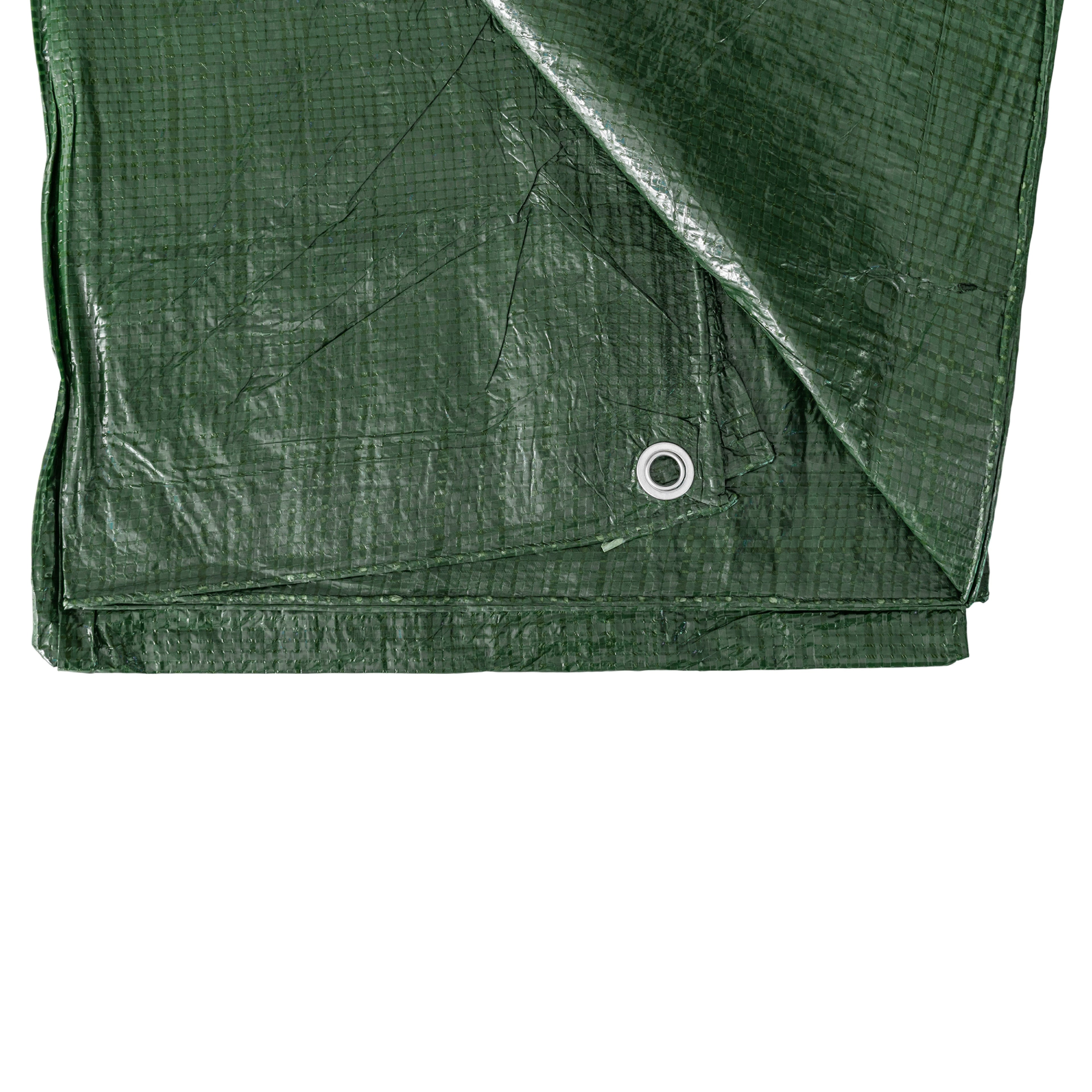 S-Grade Green Tarpaulin 1m x 1m Tarp Lightweight Waterproof Cover Groundsheet Raincover_7