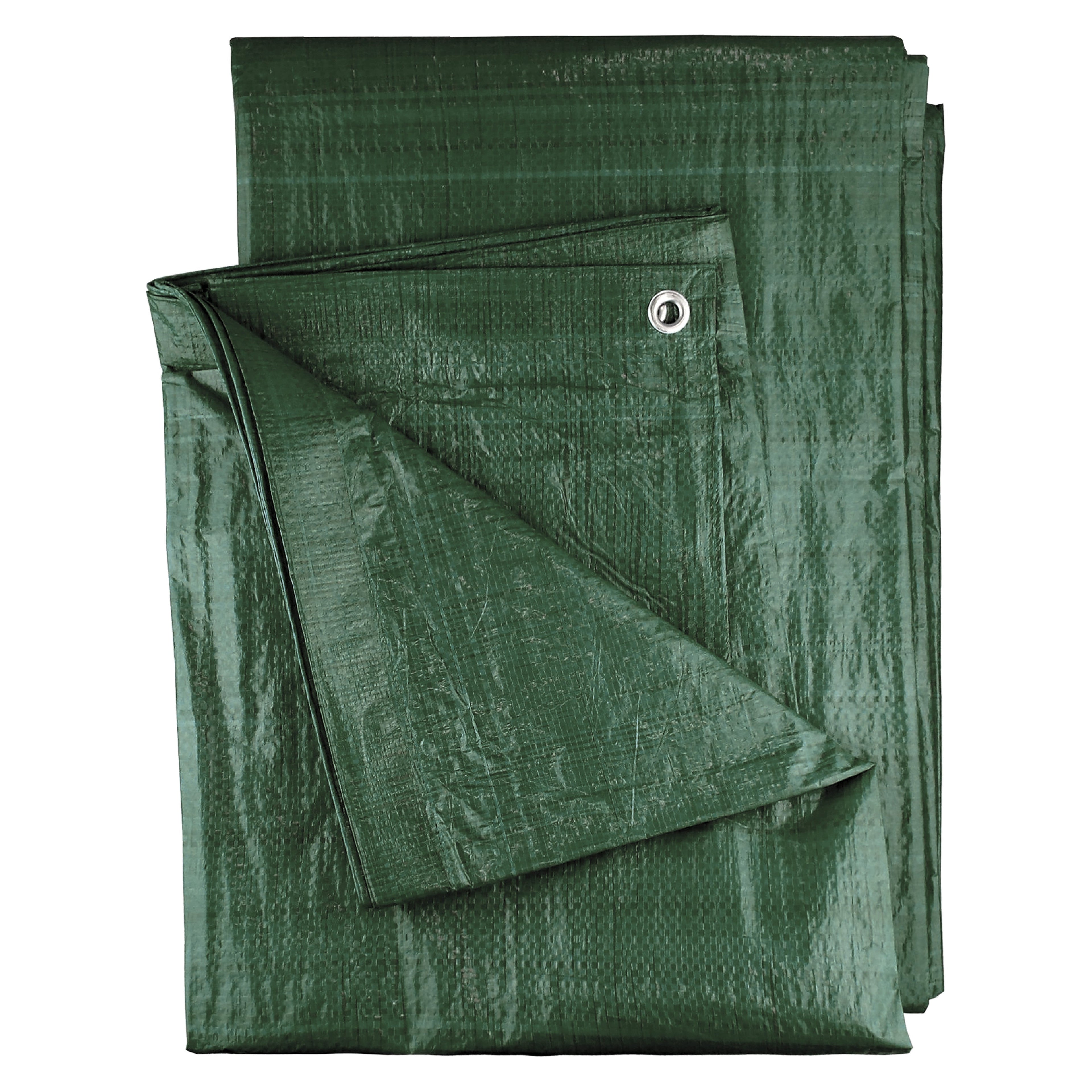 M-Grade Green Tarpaulin 5m x 6m Outdoor Cover Sheet Waterproof Protect from Weather Tarp_9