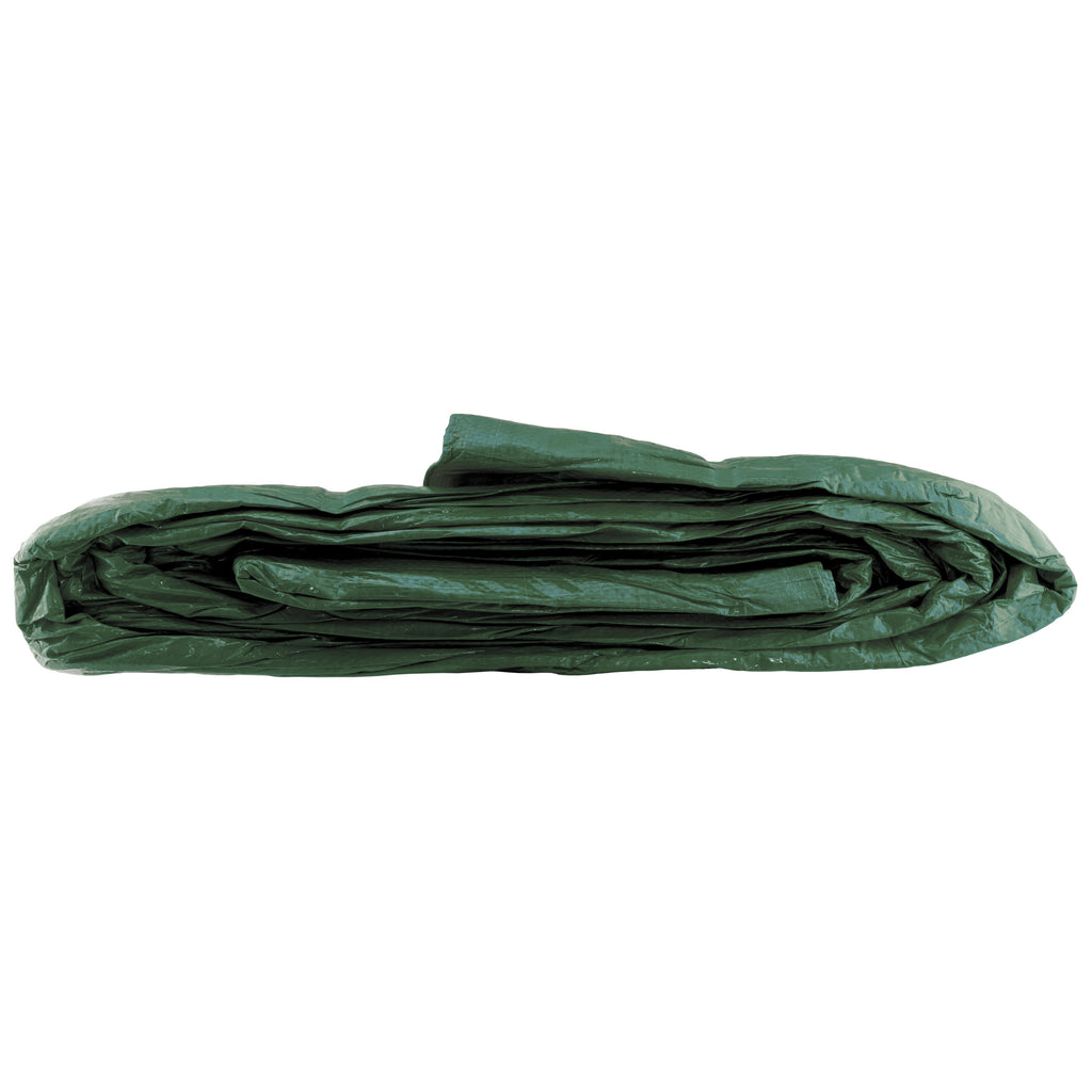 M-Grade Green Tarpaulin 4m x 4m Tarp Outdoor Waterproof Garden Cover Sheet Protect Groundsheet_4