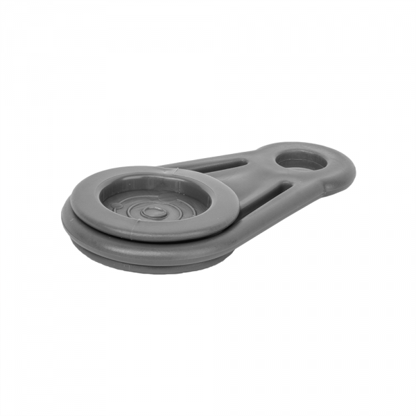 Tarpaulin Eyelet Holding Clip Round Grey Securing Holder Clamp Seal_3