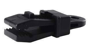 Tarpaulin Slide Fastening Clip Black Clamp Fastener Hold-Down Securing Tarp Grips Holders Locking Grip Clips Reusable_1