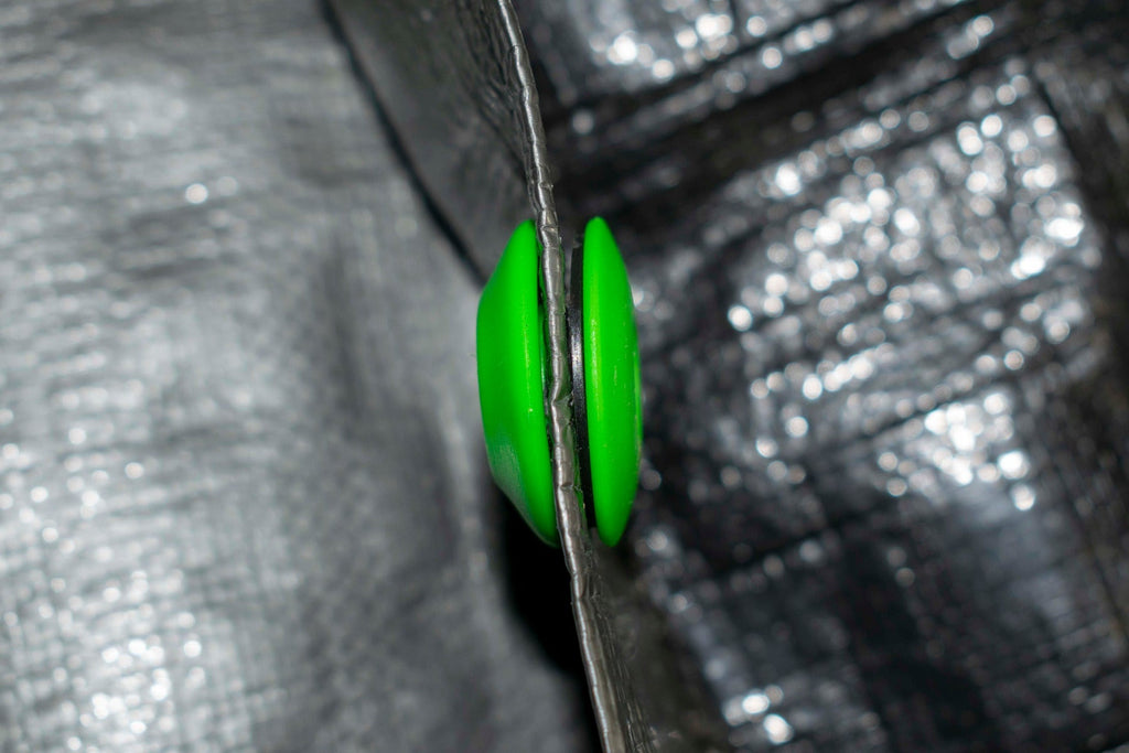 Tarpaulin Replacement Eyelets Green Hole Grommets Plastic Reusable Durable Clip Clamps for Securing Covers Tarps_8