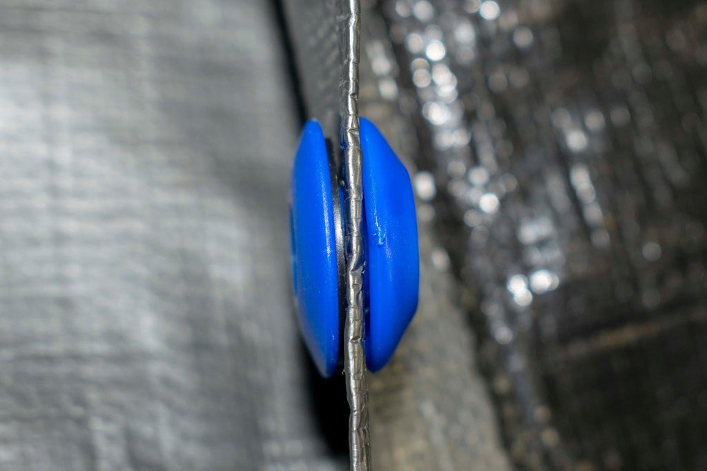 Tarpaulin Replacement Eyelets Blue Hole Grommets Plastic Reusable Durable Clip Clamps for Securing Covers Tarps_4