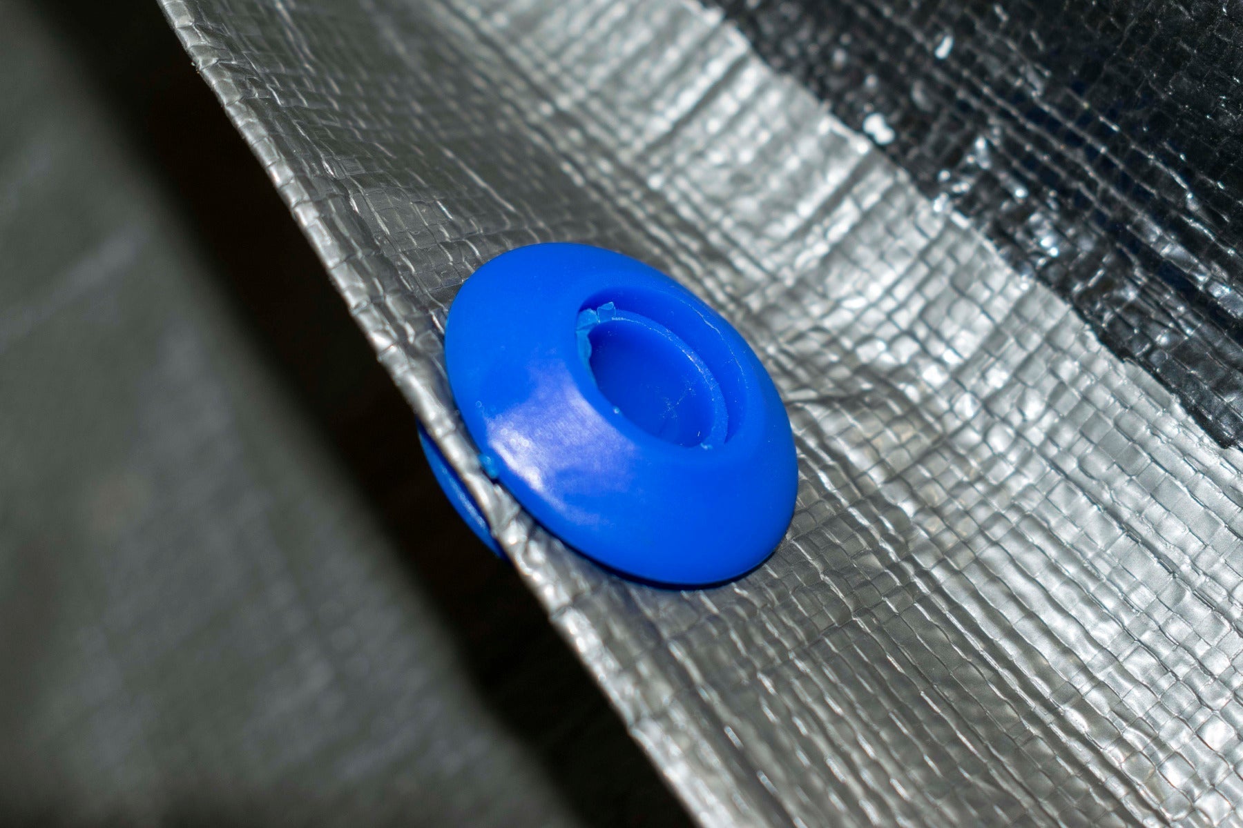 Tarpaulin Replacement Eyelets Blue Hole Grommets Plastic Reusable Durable Clip Clamps for Securing Covers Tarps_5