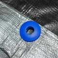 Tarpaulin Replacement Eyelets Blue Hole Grommets Plastic Reusable Durable Clip Clamps for Securing Covers Tarps_7