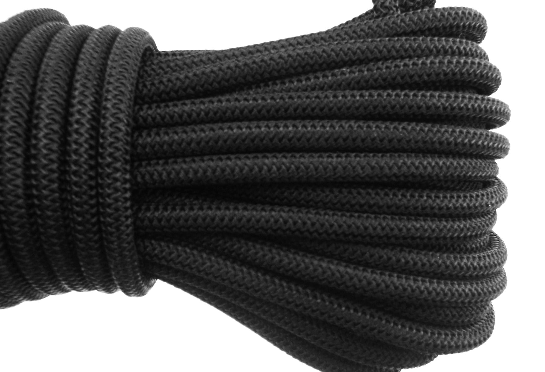Black 6mm Bungee Rope Elastic Shock Stretch Cord Tie-Down Outdoor Tarp Cargo Line String_3