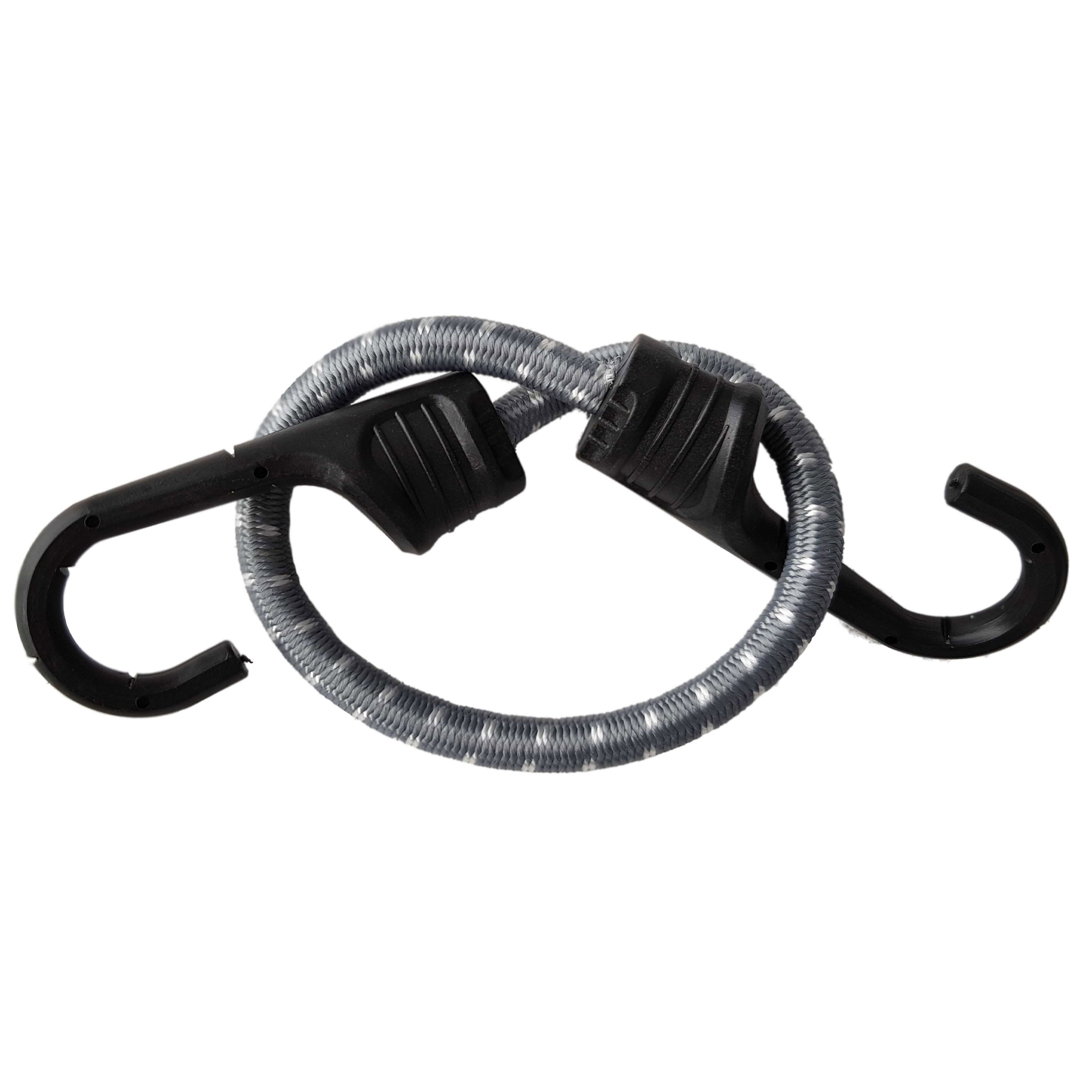 Bungee Cord 40cm with PVC-Coated Metal Hooks